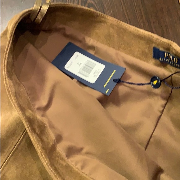 Ralph Lauren suede mini skirt. - Picture 6 of 6